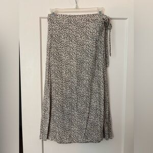 Urban Romantics Polka Dot Wrap Skirt